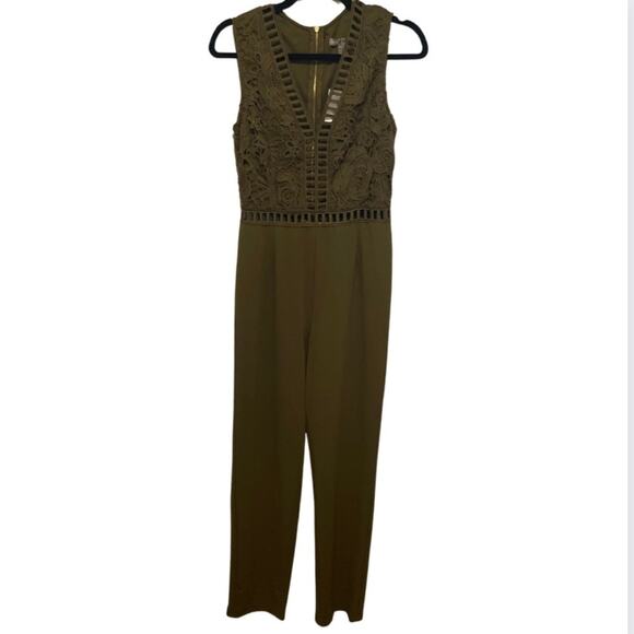 Love By Design Lace & Lattice Jumpsuit, M, NWOT - Picture 6 of 10